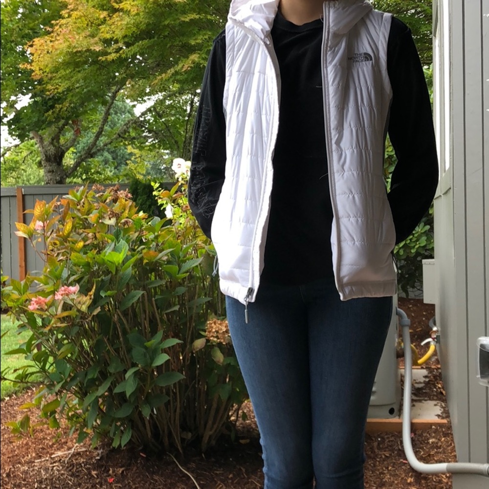 north face puffy vest